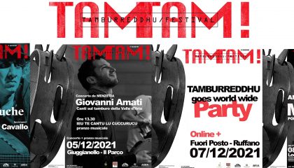 TamTam Tamburreddhu Festival VI edizione 4-8 dicembre 2021